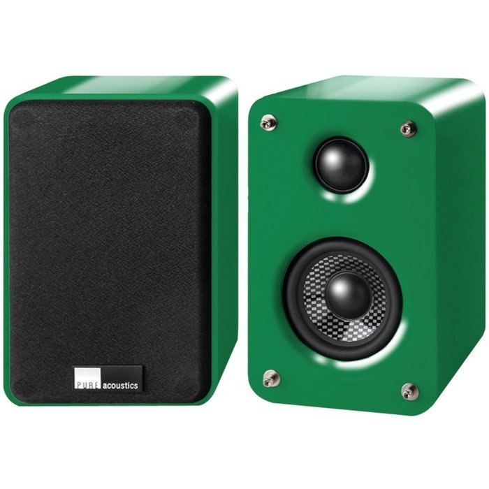 PURE ACOUSTICS DREAMBOX Green 3" 2-Way DREAM BOX Speakers (Green)