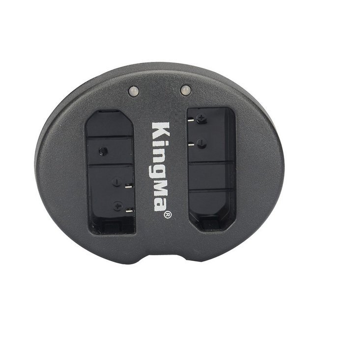 Andoer KingMa Dual 2-Channel ENEL14 Battery Charger for Nikon D3100 D3200 D5100 P7100 P7000 N19