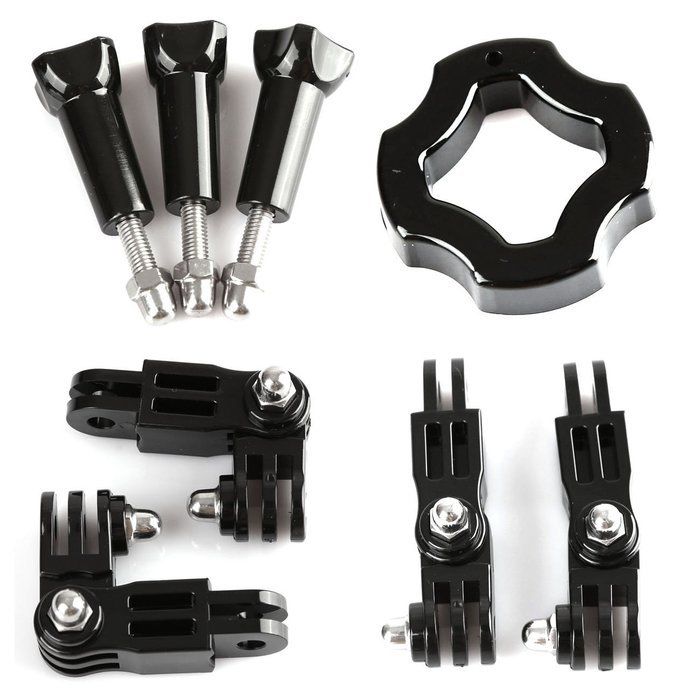 TARION&reg; 15 in 1 Gopro Accessories Package Included Handlebar Mount&nbsp; Helmet Mount for Gopro Hero 1 2 3 3+ Camcorder N2
