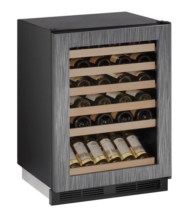 U-Line U1224WCINT00A Built-In Wine Storage, 24", Stainless Steel N3