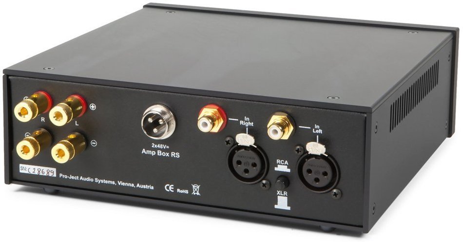Pro-Ject Audio - Amp Box RS - Reference stereo hybrid power amplifier - Black N2