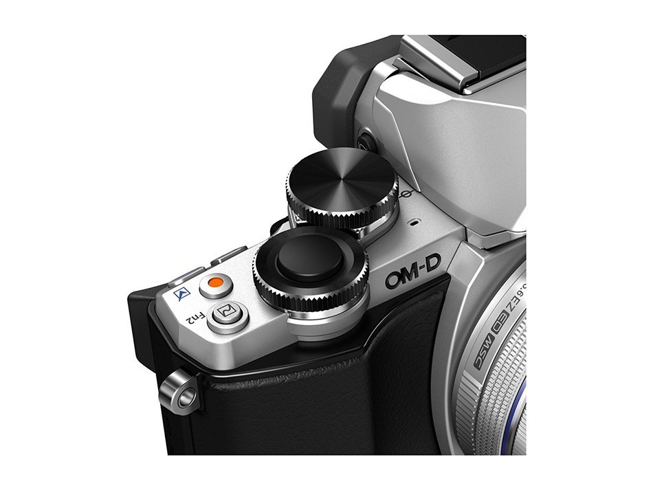 Olympus OM-D E-M10 with M.Zuiko ED 14-42mm 1:3.5-5.6 EZ Lens - Silver - International Version (No Warranty) N6