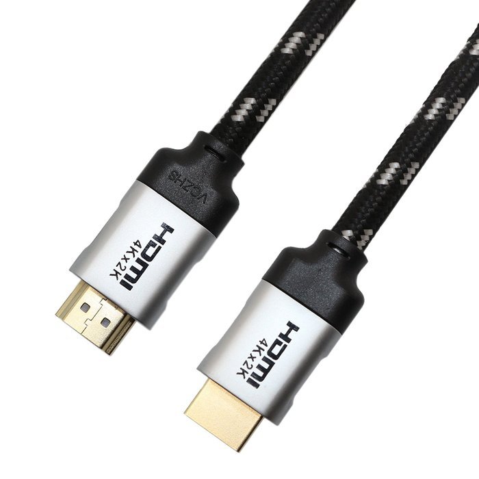 HDMI Cable -10Feet (3 Meters) HDMI2.0 - 26AWG Braided Cord - Gold Plated Connectors-High Speed Supports Ethernet... N6
