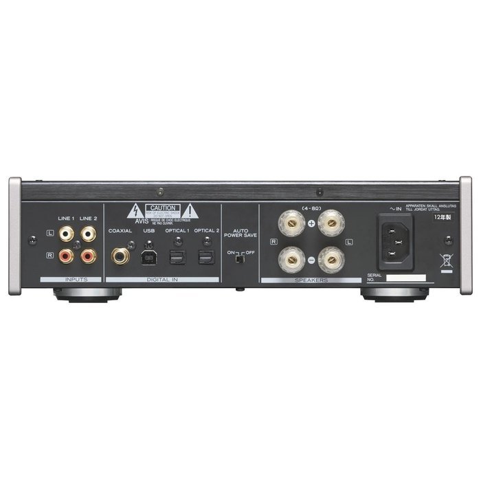 Teac AI-501DA-B Receiver with Integrated Amplifier and DAC's (Black) N5