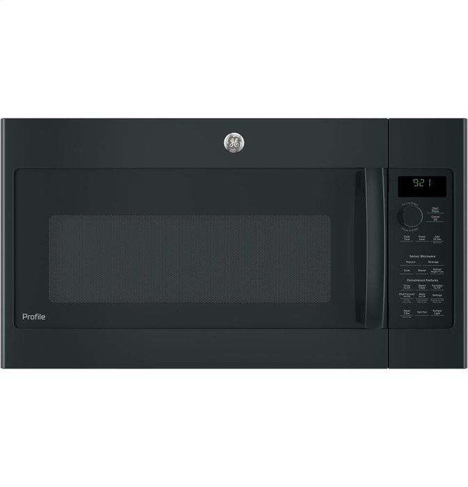 GE Profile Black Over-The-Range Microwave Oven N2