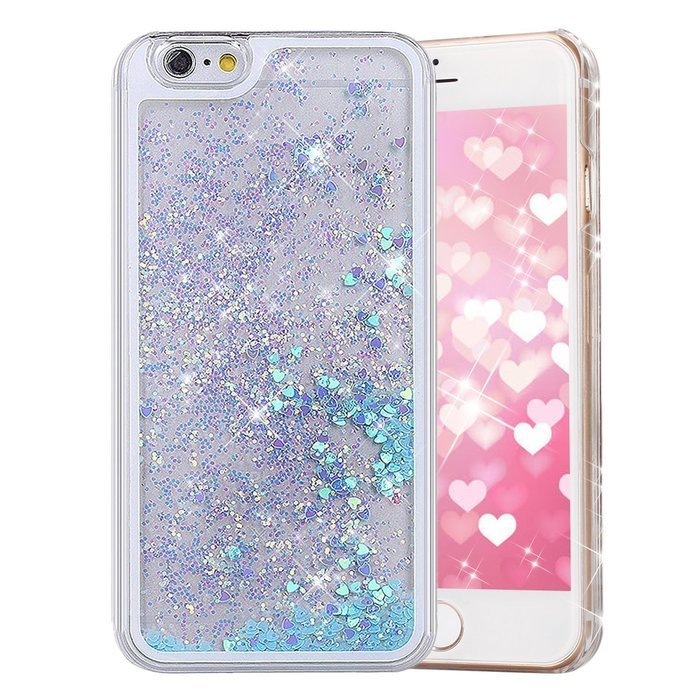 iPhone 7 Plus Case, PHEZEN Christmas Tree Santa Claus Design Cool Quicksand Moving Stars Bling Glitter Floating... N12