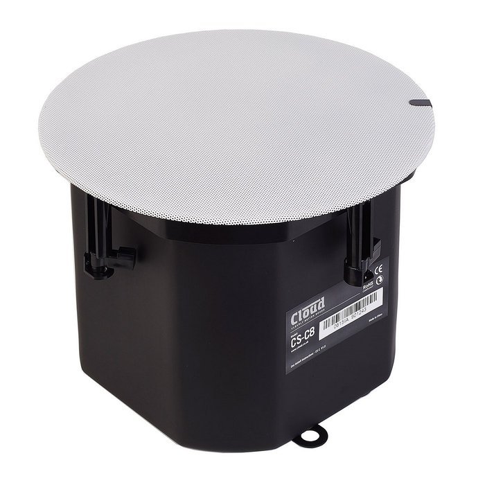 Cloud Electronics CS-C8W | 8inch Coaxial Two Way In Ceiling Speaker White N3