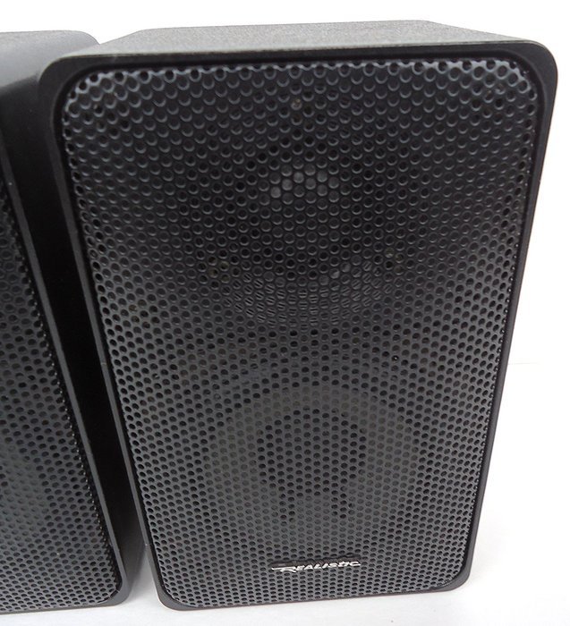 Bookshelf Speakers Realistic Minimus 7 Radio Shack Stereo Garage Small Loud Speakers N5