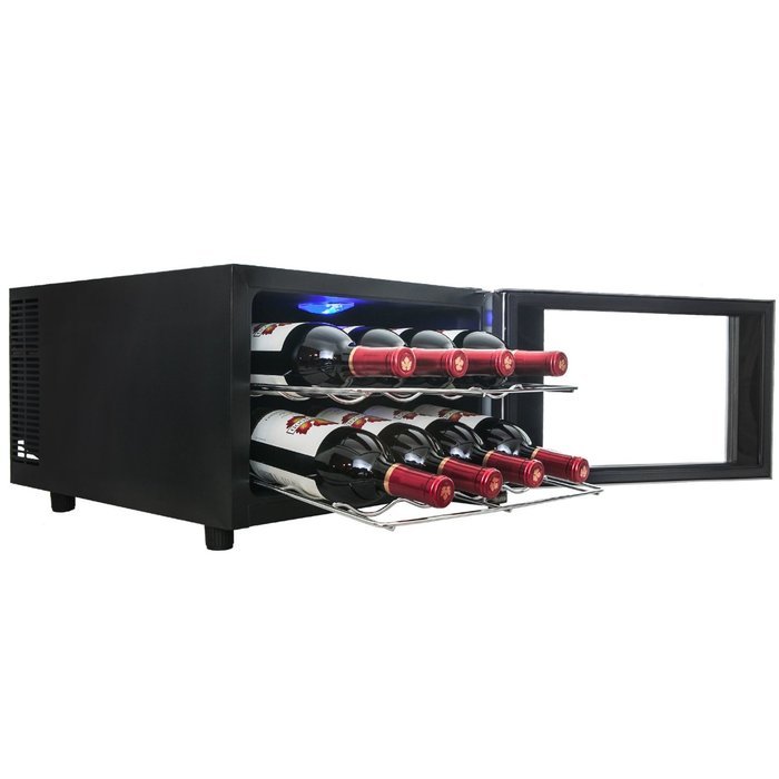 Firebird New 8-Bottle Thermoelectric Quiet Operation Wine Cooler Cellar Chiller Refrigerator N9