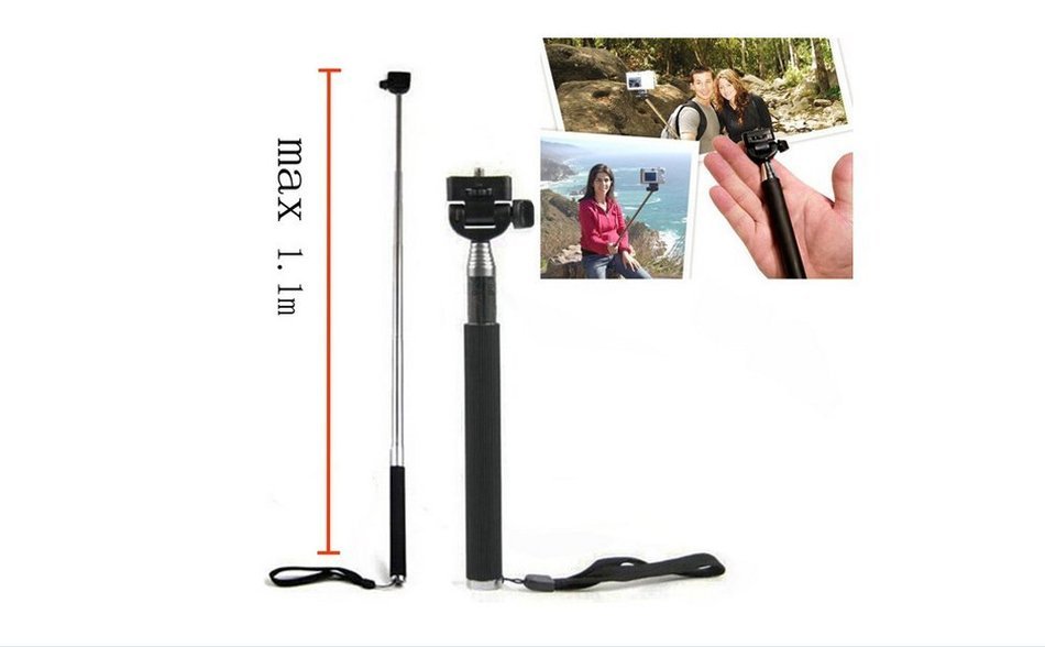 YFY 6-In-1 Basic Outdoor Sports Accessories Kit for GoPro Hero Cameras