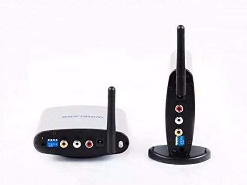 Goliton&reg; 2.4G Wireless AV TV Audio Video Transmitter and Receiver Wireless IR Remote Extender 150M Support 4 groups... N2