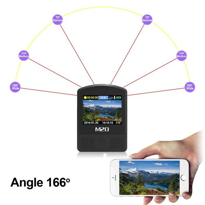 M20 4K Photo Gyro Video Camcorder Resolution Mini Action Helmet Wifi Camera Waterproof Sport DV Riding Recorder