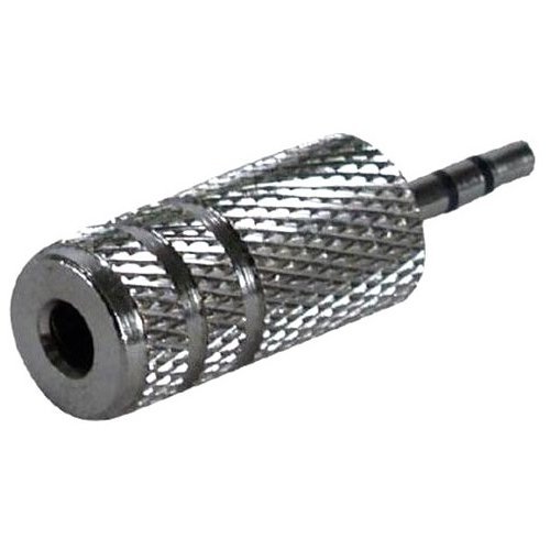 QVS 3.5mm Female to 2.5mm Male Mini-Stereo/Speaker Adaptor / CC399C /