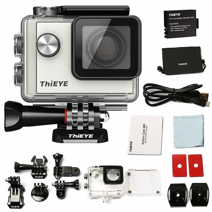 ThiEYE i60 WIFI 4K Sports Action Camera Video Camcorder 12MP 1080P Full HD 130FT (40M) Waterproof 155 Degree Wide... N3