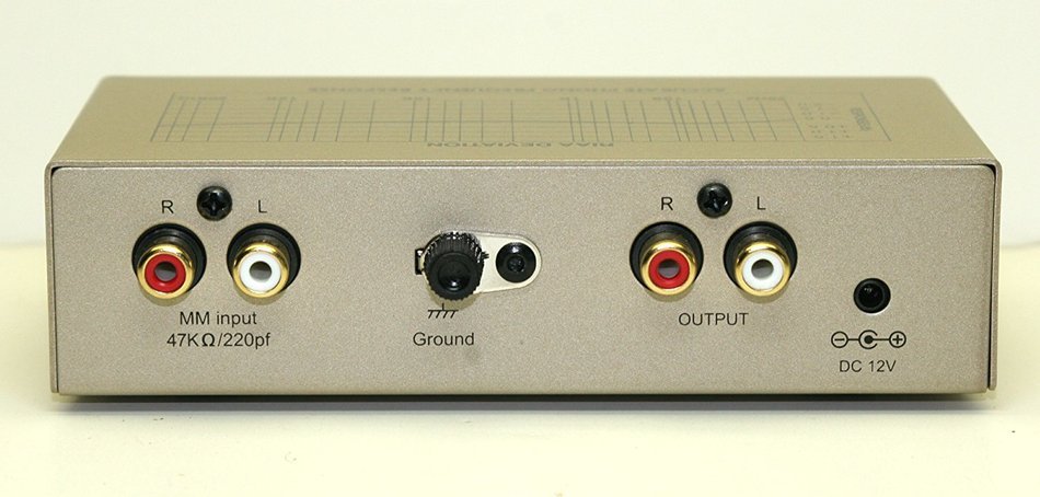 TCC TC-750 SILVER Audiophile Phono Preamp; includes optional PREMIUM HIGH POWER AC Adaptor N2