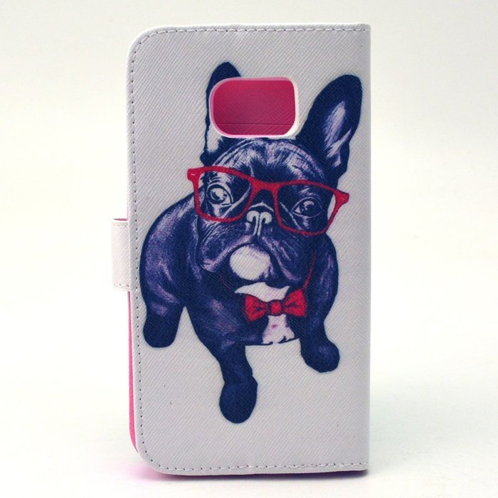Galaxy S6 Case, Firefish Folio Flip Premium PU Leather Lovely Wallet Shell [Scratch-resistant][Kickstand][Card... N17