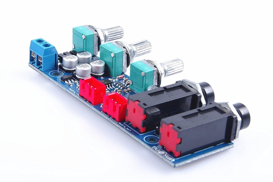 XINY High-performance High-fidelity Reverb Board with low-noise preamplifier effect Karaoke Reverb Board N6