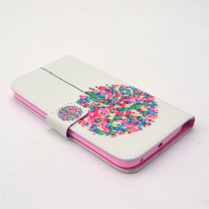 Galaxy S6 Case, Firefish Folio Flip Premium PU Leather Lovely Wallet Shell [Scratch-resistant][Kickstand][Card... N26