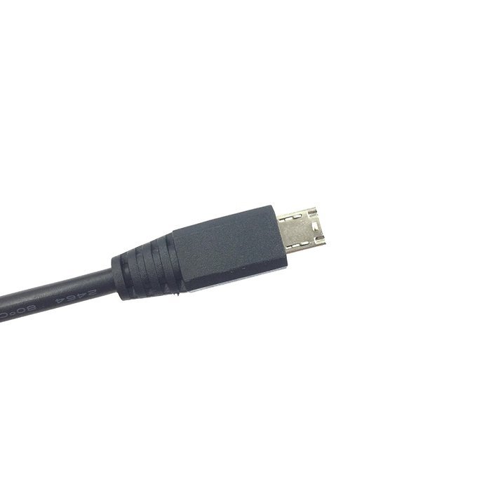 Eriotpy&reg; 1080P HD MHL 11-pin Micro USB to HDMI Adapter (Male to Female ) with Video Audio Output in Black 15cm... N5