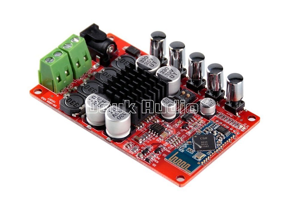 Douk Audio Upgraded 50W+50W Wireless Bluetooth 4.0 Hifi Audio Receiver Digital Amplifier Board with Protective... N7