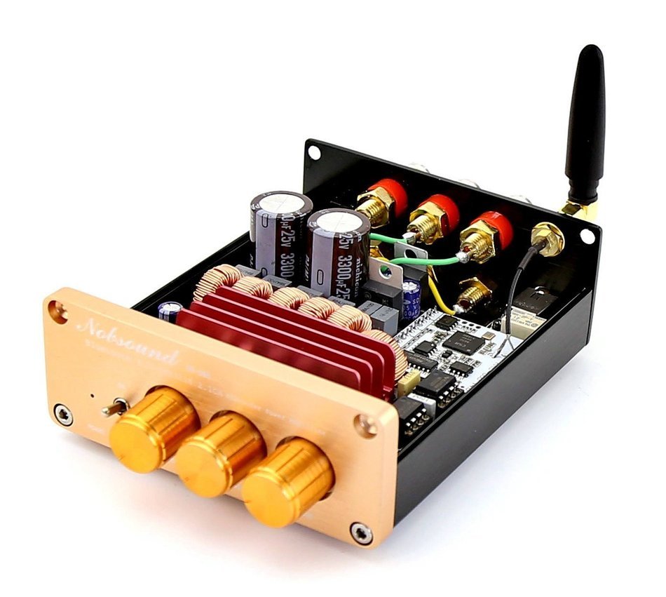 Nobsound&reg; Bluetooth 4.0 Amp Digital TPA3116 2.1 Channel Subwoofer HiFi Amplifier N7