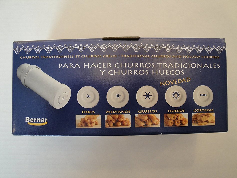 Churrera Churro Maker with Hollow Churro Nozzle. N3