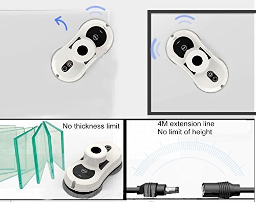 Anti-Fall Ultra Quiet Vacuum Window Cleaner Vacuum Cleaning Robot(Sweep, Mop, Vacuum, Sterilization) Schedule... N7