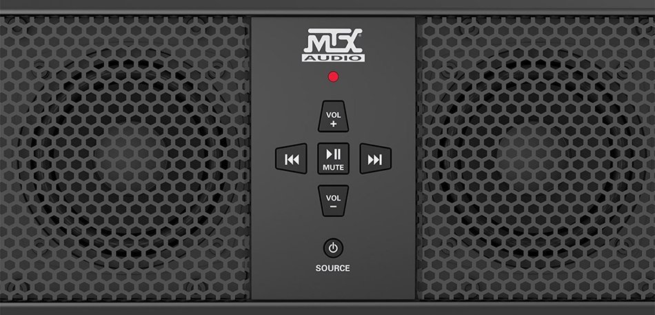 Polaris RZR 1000 2014+ MUD6SPBT 6 Speaker Sound Bar by MTX Audio N3
