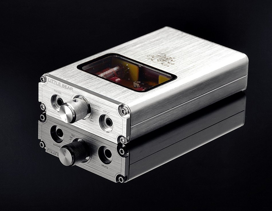 Little Bear B4 Portable Vacuum&Valve Tube Headphone Amplifier Stereo Hi-Fi Amp built-in battery N2
