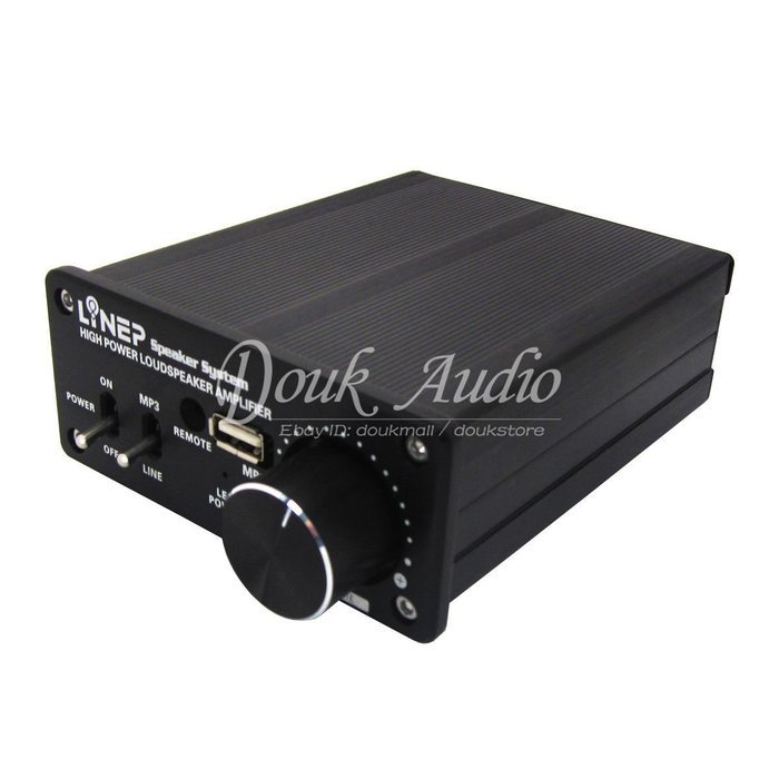 Nobsound 320W MP3 High Power Amplifier Home Audio HiFi USB Digital amp + Remote Control N6