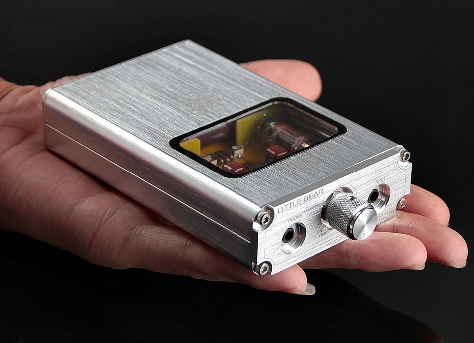 Little Bear B4 Portable Vacuum&Valve Tube Headphone Amplifier Stereo Hi-Fi Amp built-in battery N4