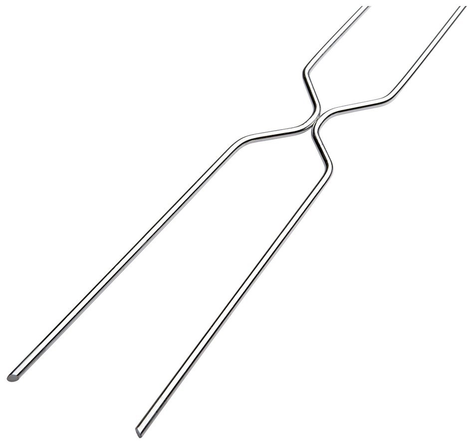 Rome's #3000 Marshmallow & Weenie Roaster, Chrome Plated Steel N3