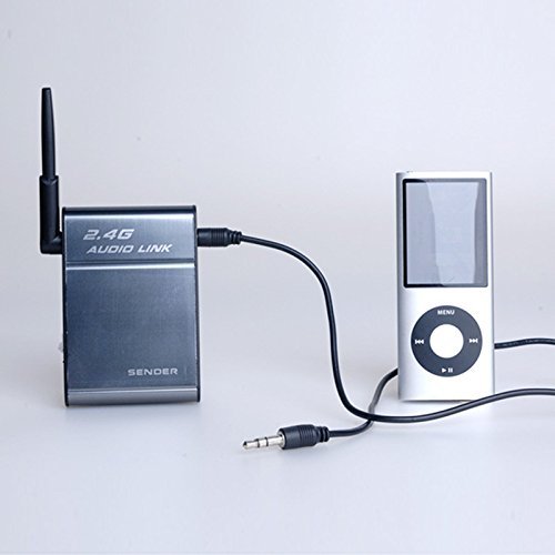Asunflower&reg; Interface 2.4G HI-FI Wireless Speaker Adapter Bluetooth Audio Receiver Transmitter Set for Home Theater... N7