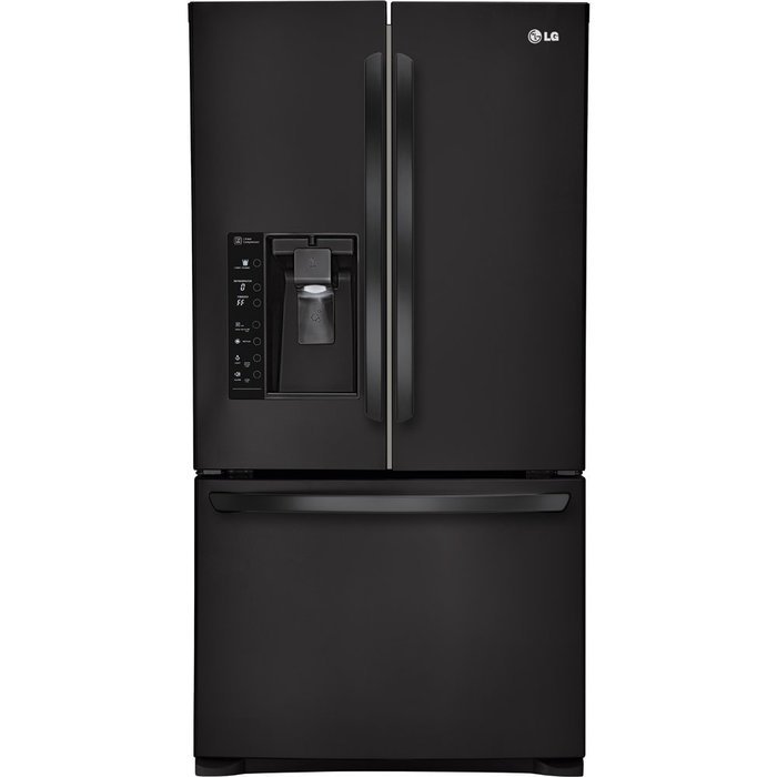 LG LFXS29626B 28.8 Cu. Ft. Black French Door Refrigerator - Energy Star N3