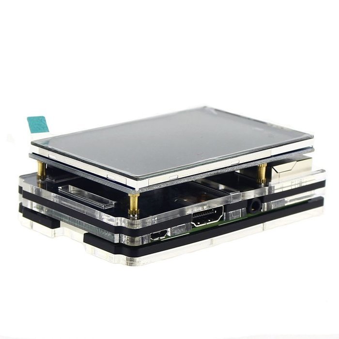 Professional Raspberry Pi 3 Kit, 5V/2500mA Power Supply Adapter+3.5'' inch LCD TFT 480*320... N2