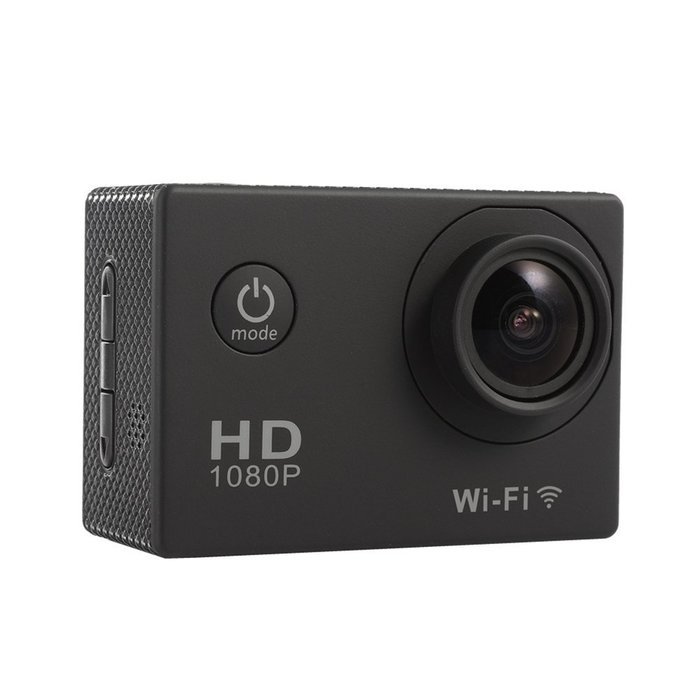 YK Waterproof WiFi Portable Wireless Mini Action Sports Camera Full HD H264 1080p 12Mp Video DV 2 inch LCD Display... N10