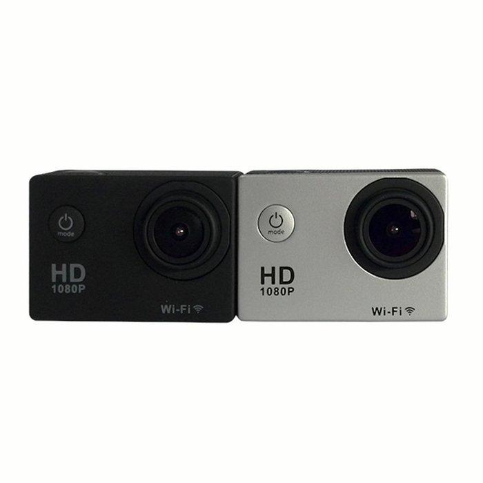 YK Waterproof WiFi Portable Wireless Mini Action Sports Camera Full HD H264 1080p 12Mp Video DV 2 inch LCD Display... N12