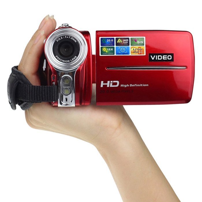 Hotkey 3In TFT LCD 20MP Digital Video Camcorder 16x Digital Zoom DV Camera RD N6