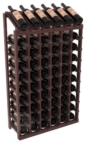 Wine Racks America Redwood 6 Column 10 Row Display Top Kit 13 Stains to Choose From! N7