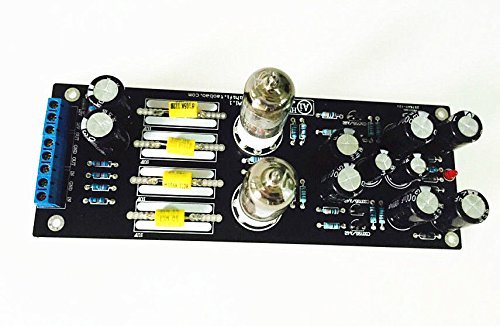 Nobsound&reg; 6J1 Valve Vacuum Tube Pre-AMP Preamplifier Hifi Stereo Audio Assembled Board N3