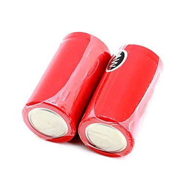BuW 2pcs AW IMR 18350 3.7V 700mAh High Drain Rechargeable Lithium Batteries Set (2.6WH) Red N4