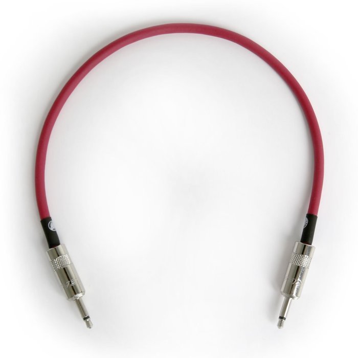 VK Premium Eurorack Patch Cable: Red/12