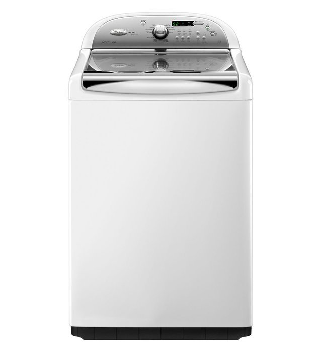 Whirlpool WTW8600YW Cabrio 4.6 Cu. Ft. White Top Load Washer - Energy Star N2