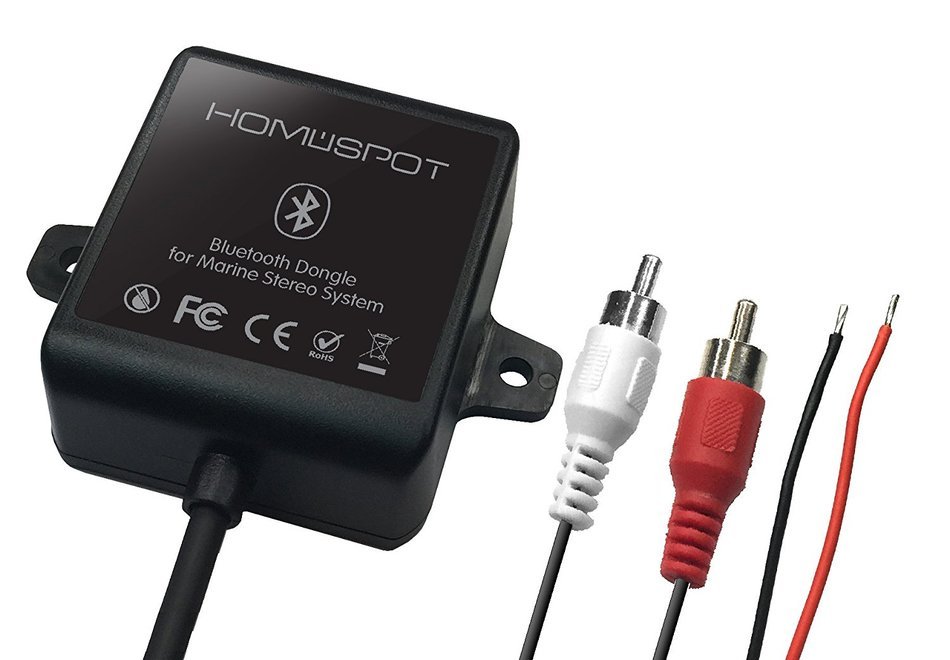 HomeSpot MultiLink Bluetooth Audio Receiver Dongle, Connect to 2 Mobile Devices At Once USB 2.5A N13