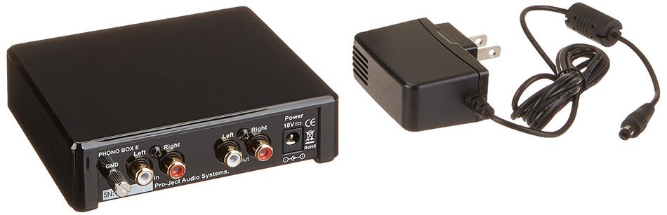 Pro-Ject Phono Box E Phono Preamplifier (White) N3