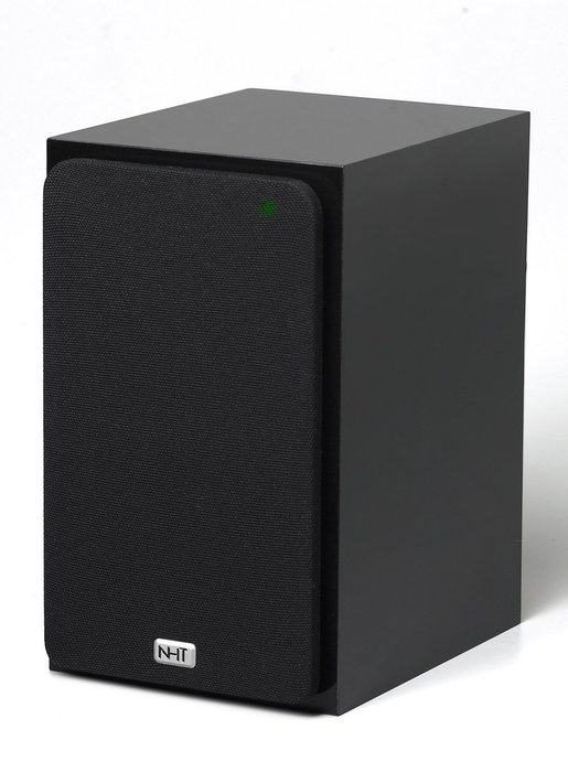 NHT SuperPower 90-Watt Powered Speaker (Gloss Black, Single) (Discontinued by Manufacturer) N6