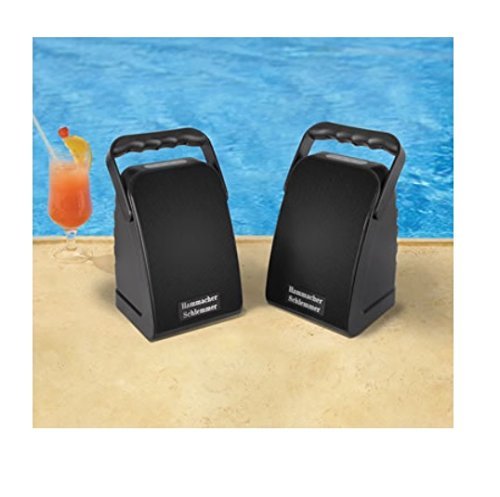 Hammacher Schlemmer Rechargeable Indoor/Outdoor Wireless Speakers N2
