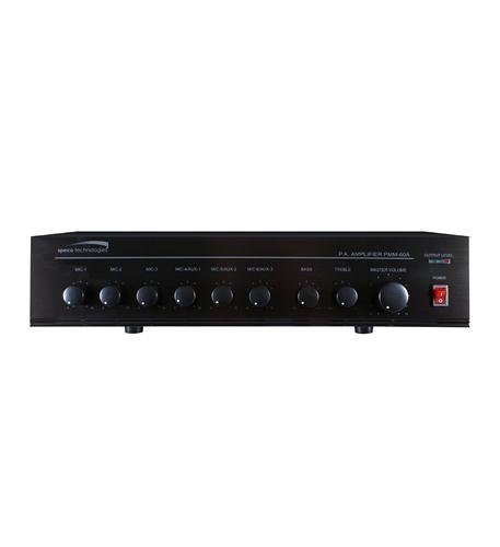 Speco PMM120A 120 Watt Public Address Mixer Power Amplifier N2