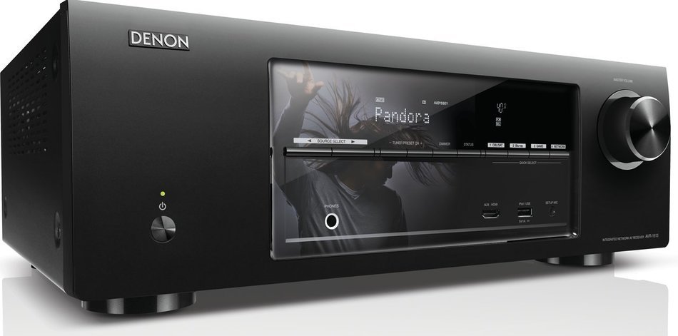 Denon AVR-1613 5.1 Channel 3D Home Theater AV Receiver with Networking and Airplay (Discontinued by Manufacturer) N3
