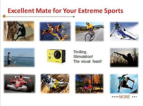 GLOPRO 1080P 2" SCREEN Full HD DV Sports Recorder Car Waterproof Action Camera Camcorder WiFi Diving Video Camera N9